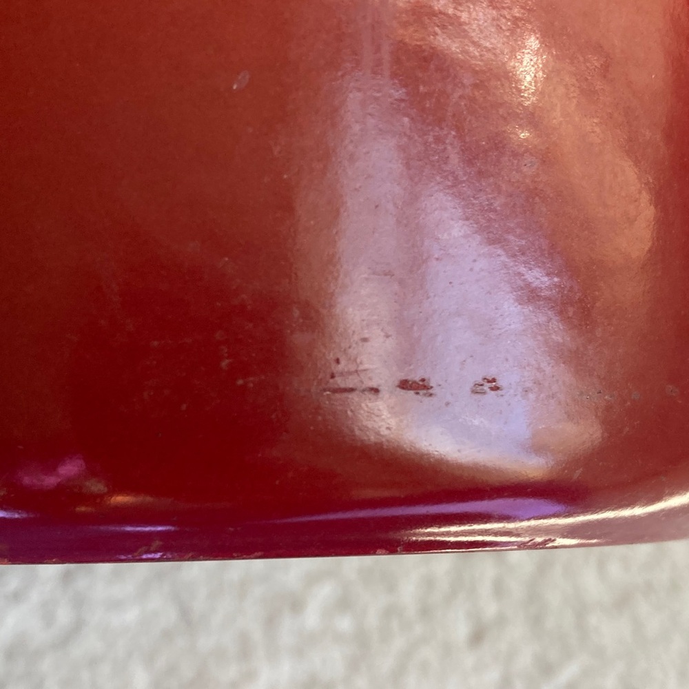 Le Creuset red vintage saucepan - Picture 16 of 17